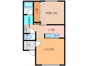 アルムレジェンドⅣの物件間取画像